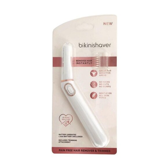 Bikini Shaver and Trimmer Hair Remover for Women, Dry Use Electric Razor 1 Pack - Picture 6 of 14